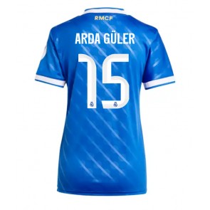 Lacne Ženy Futbalové dres Real Madrid Arda Guler #15 2025-26 Krátky Rukáv - Tretina